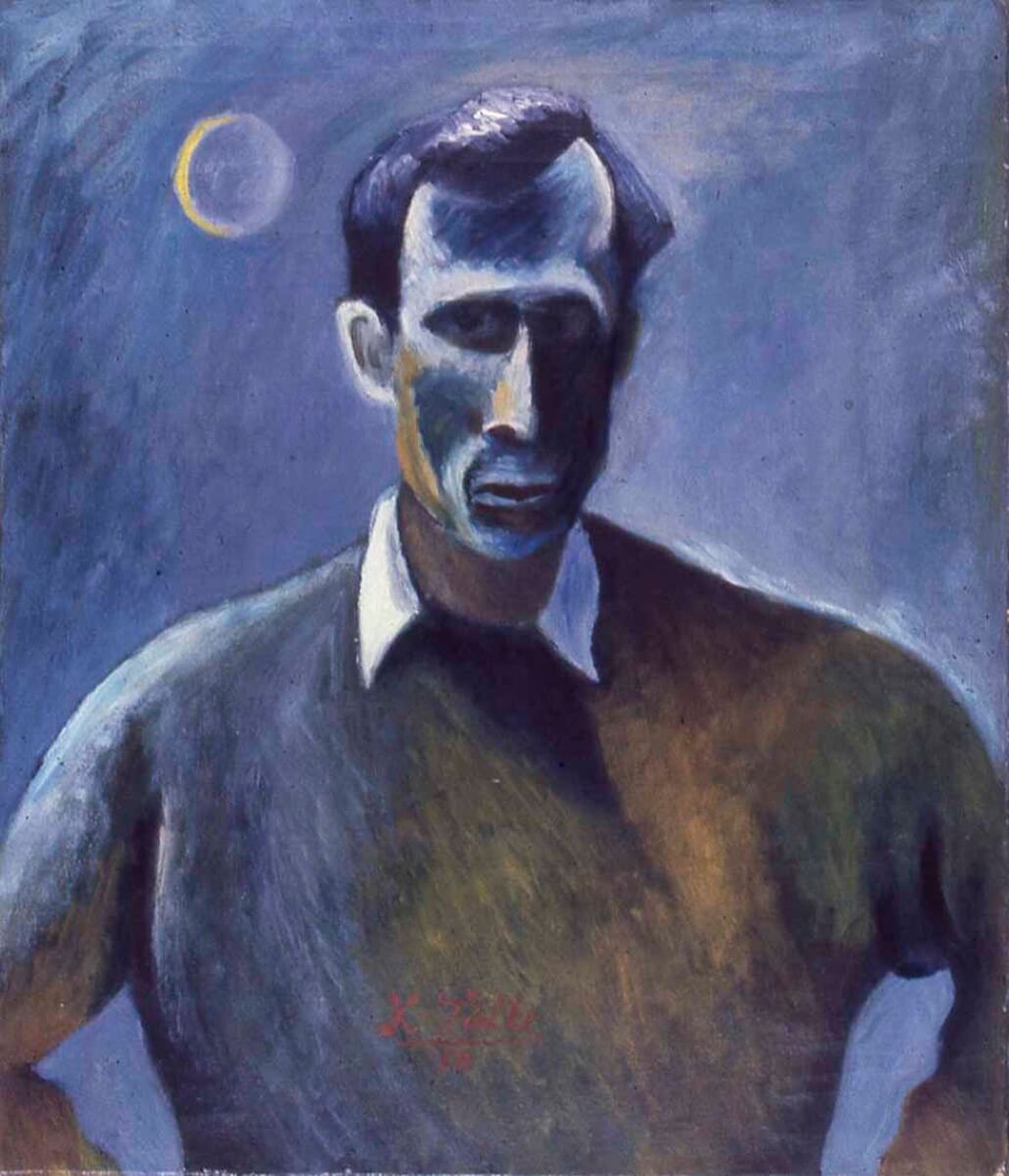 Autoritratto con la Luna